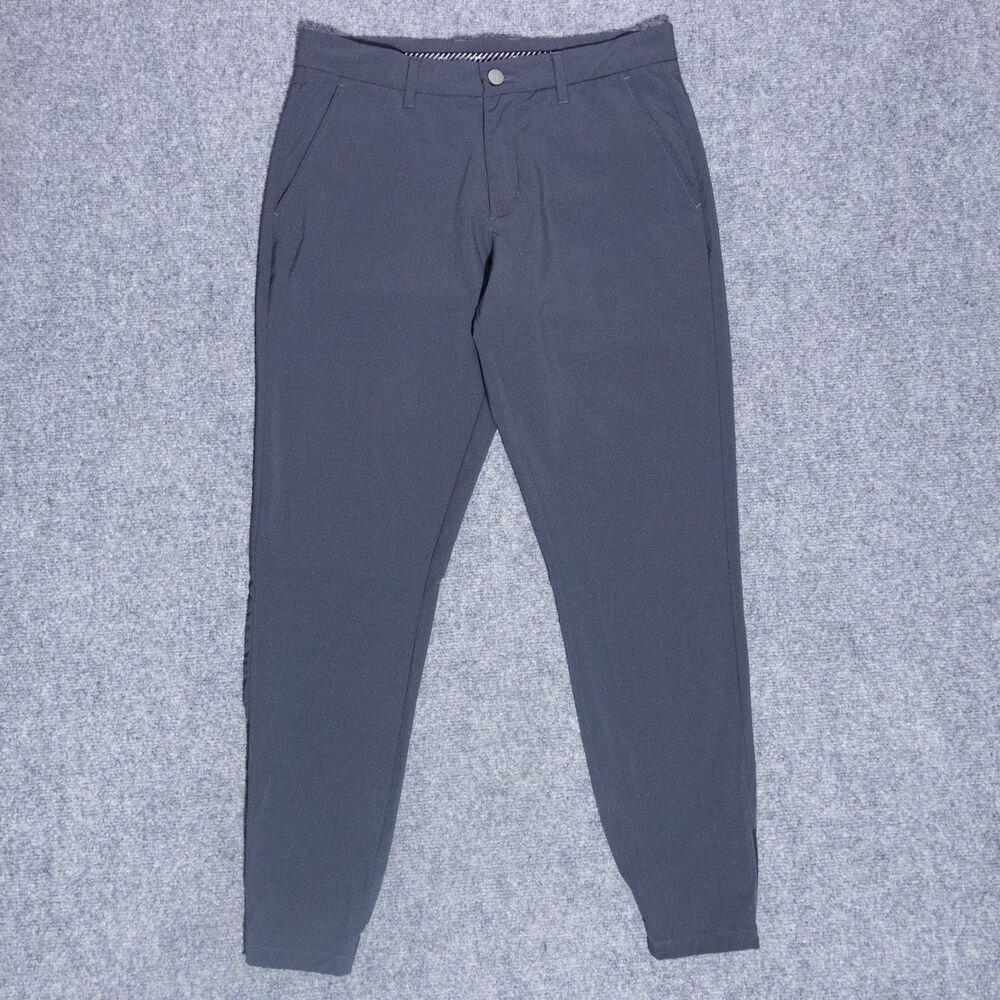 Primo Golf Jogger Pants Men's 32x29 Regular Gray Performance Stretch Ankle Zip
